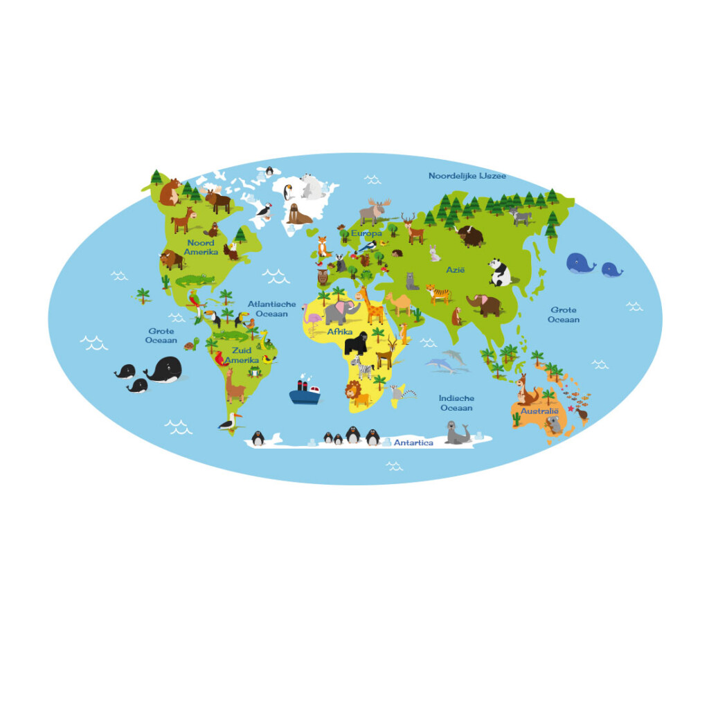 kinder-wereldkaart-voor-op-de-muur-sticker-wand kinder-wereldkaart-voor-op-de-muur-sticker-wand