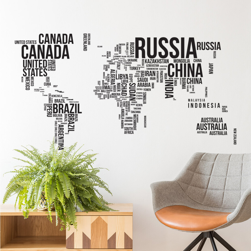 muursticker-wereldkaart-tekst-land-namen muursticker-wereldkaart-tekst-land-namen