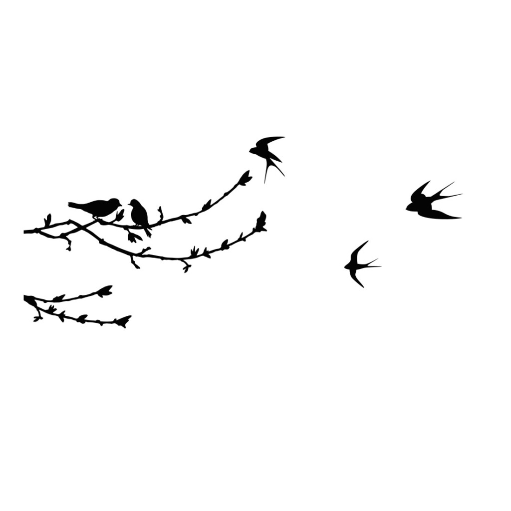 vogels-op-tak-muursticker vogels-op-tak-muursticker