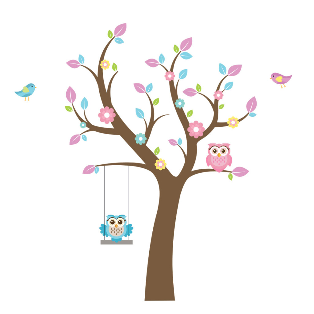 muursticker-uilen-in-boom-vogels-roze-meisjeskamer-kinderkamer-babykame2r muursticker-uilen-in-boom-vogels-roze-meisjeskamer-kinderkamer-babykame2r