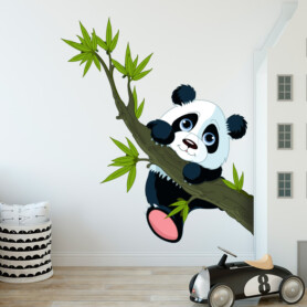 muursticker panda kinderkamer muursticker panda kinderkamer