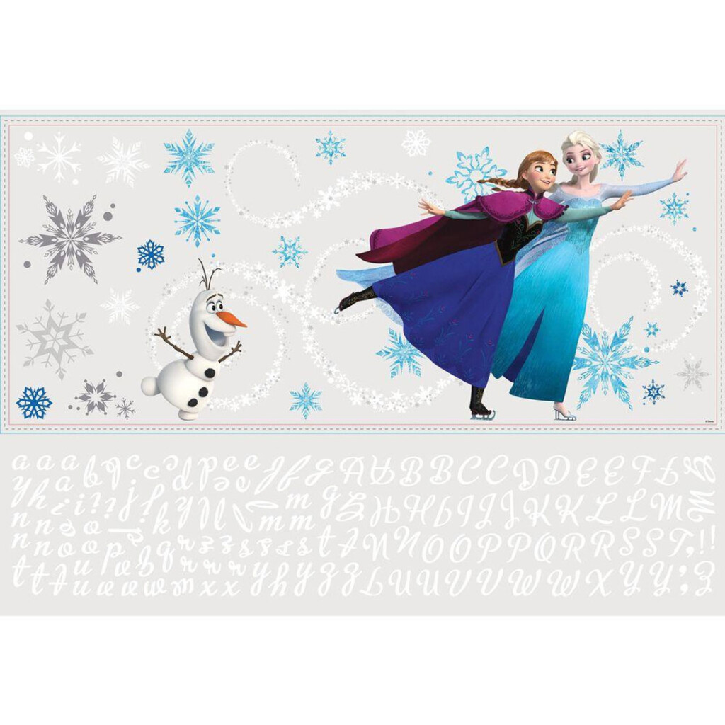 Anna-Elsa-Olaf-muursticker Anna-Elsa-Olaf-muursticker