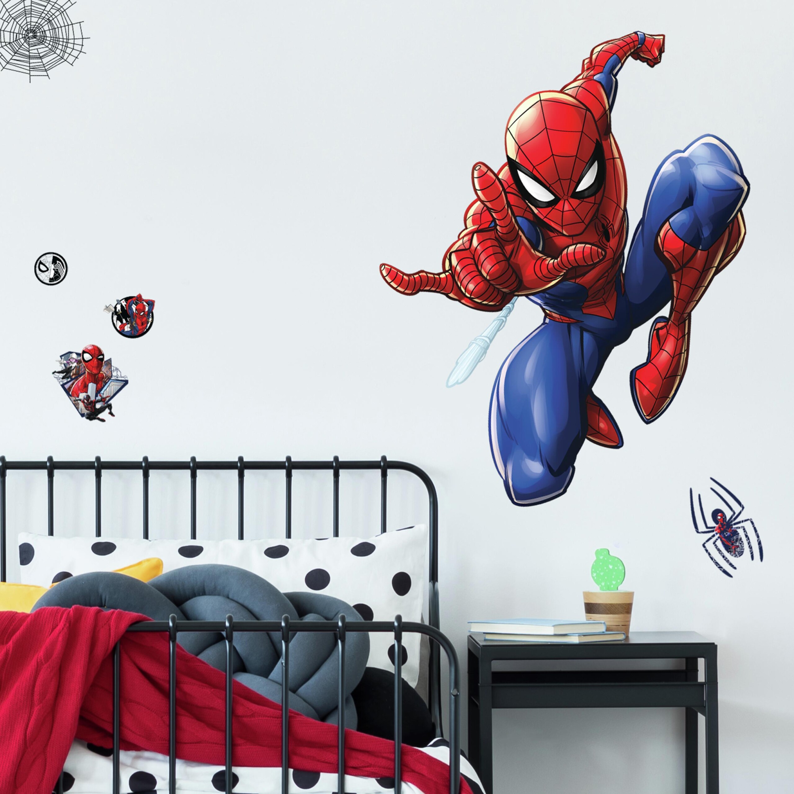 muursticker spiderman kinderkamer stoer ideeen inspiratie rood muursticker spiderman kinderkamer stoer ideeen inspiratie rood