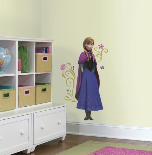 Anna Frozen muursticker kinderkamer film bioscoop disney Anna Frozen muursticker kinderkamer film bioscoop disney