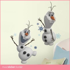 Olaf de sneeuwpop Disney muursticker Olaf de sneeuwpop Disney muursticker