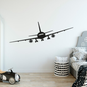 vliegtuig-muursticker-boeing-747-kinderkamer-wit-zwart-kleur-goedkoop-dubbeldekker vliegtuig-muursticker-boeing-747-kinderkamer-wit-zwart-kleur-goedkoop-dubbeldekker