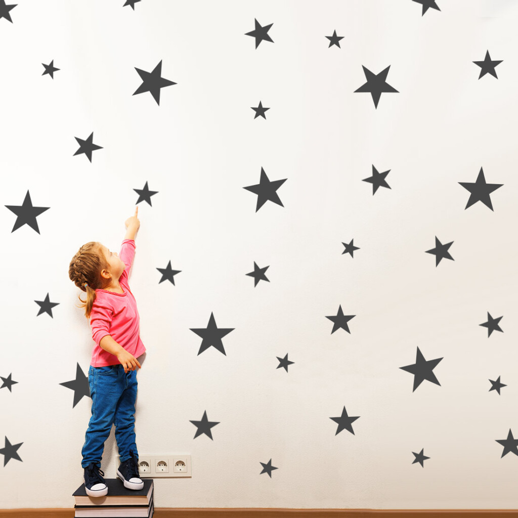 muurstickers-sterren-groot-grijs-zwart-wit-roze-stickers muurstickers-sterren-groot-grijs-zwart-wit-roze-stickers