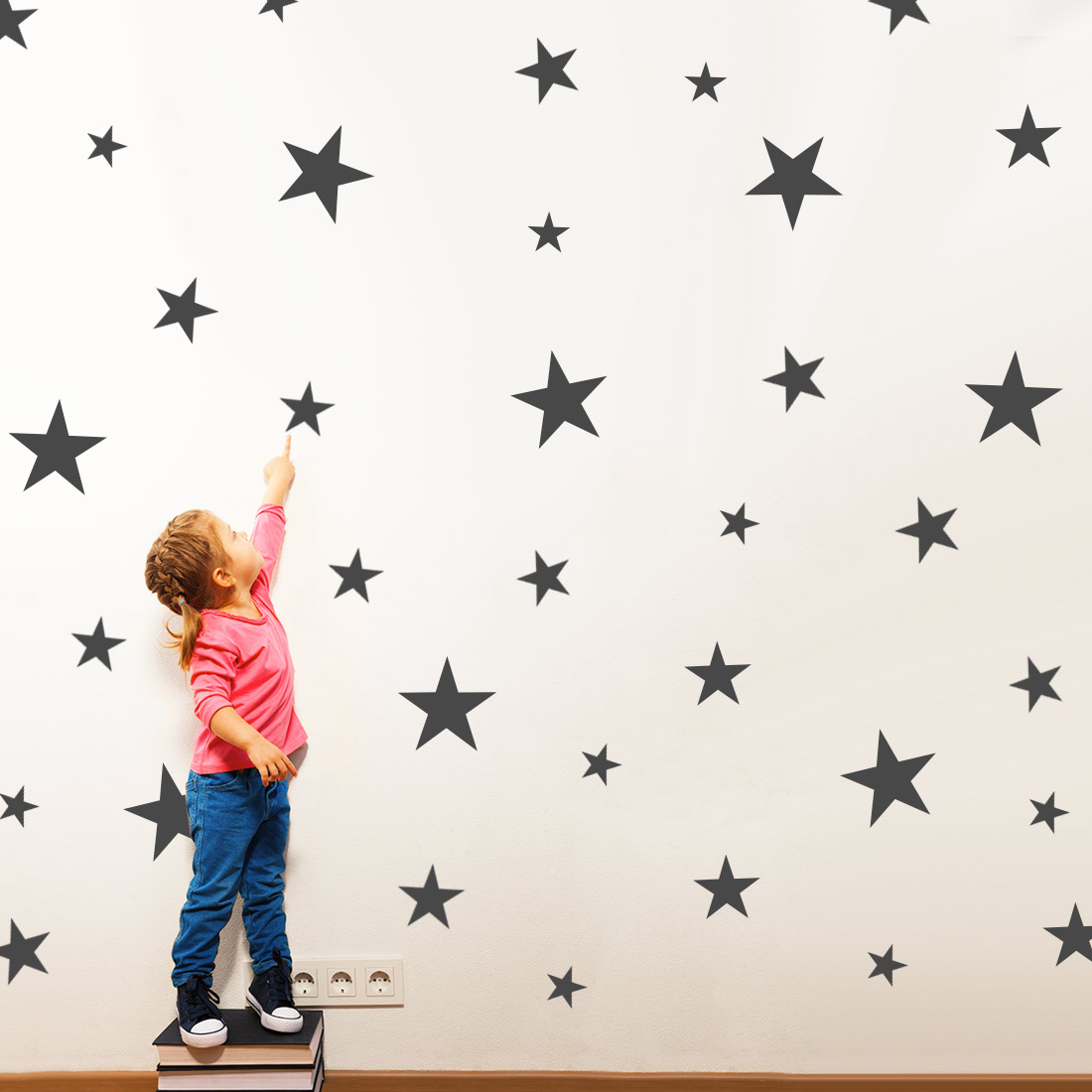muurstickers-sterren-groot-grijs-zwart-wit-roze-stickers muurstickers-sterren-groot-grijs-zwart-wit-roze-stickers
