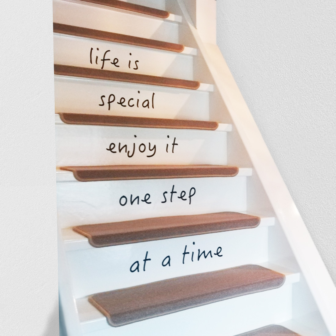 trapsticker-tekst-life-is-special-enjoy-one-step-at-a-time Trapsticker tekst - Life is special enjoy it one step at a time