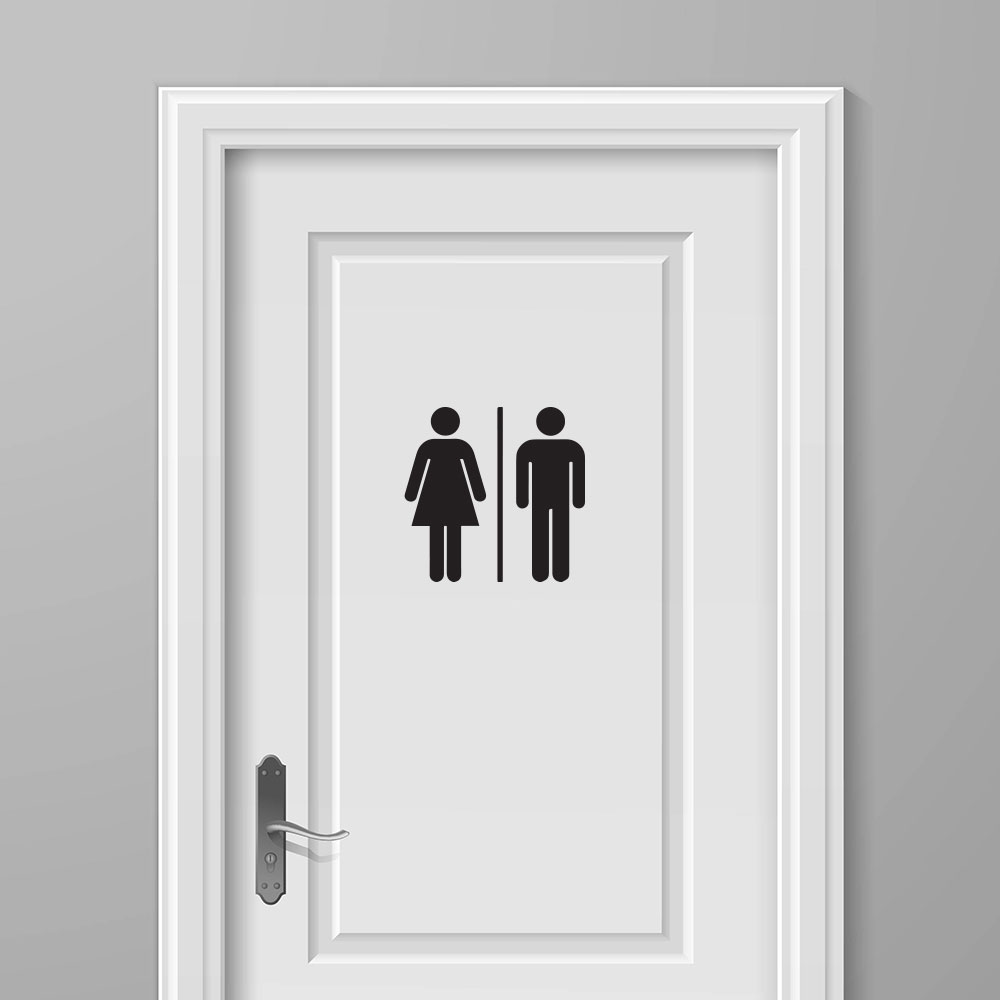 wc-sticker-man-en-vrouw-toiletsticker-deursticker-female-male wc-sticker-man-en-vrouw-toiletsticker-deursticker-female-male