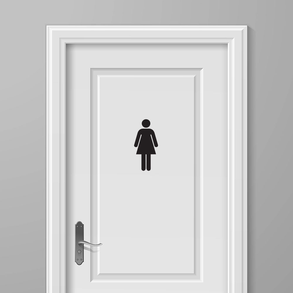 wc-sticker-vrouw-deursticker-toiletsticker-voor-op-vinyl wc-sticker-vrouw-deursticker-toiletsticker-voor-op-vinyl