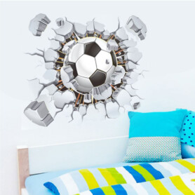 3d-voetbal-muursticker