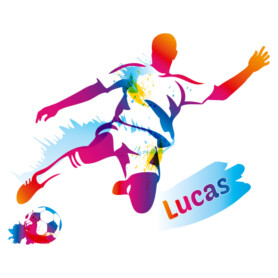muursticker voetbal kleurrijk kinderkamer stoer ideeen inspiratie leuk verf verven voetballer omhaal naamsticker namen muursticker voetbal kleurrijk kinderkamer stoer ideeen inspiratie leuk verf verven voetballer omhaal naamsticker namen