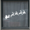raamsticker kerst dorp statische folie wit sneeuw herbruikbaar raamsticker kerst dorp statische folie wit sneeuw herbruikbaar
