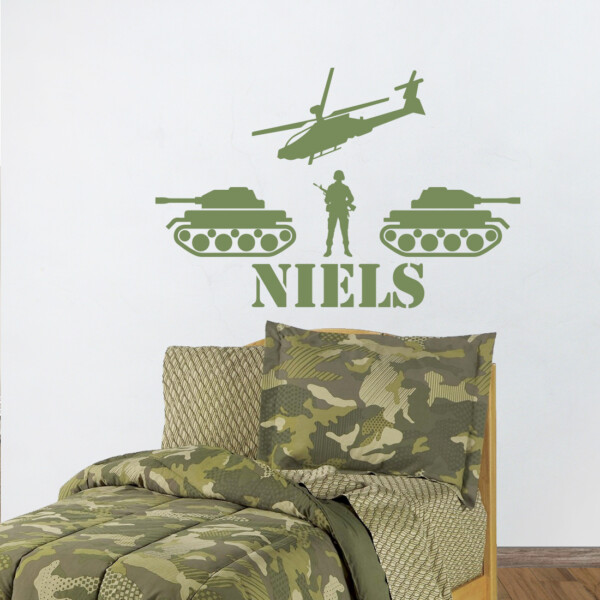 muurstickers-leger-kamer-army-soldaat-tank-helicopter-vliegtuig-kinderkamer-stoer