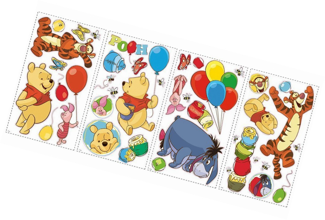 Winnie the pooh muurstickers kinderkamer set Roommates Rmk1498Scs Pooh And Friends Peel & Stick Wall Decal 1 Winnie the pooh muurstickers kinderkamer set Roommates Rmk1498Scs Pooh And Friends Peel & Stick Wall Decal 1