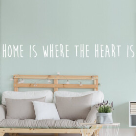 home-is-where-the-heart-is-muursticker home-is-where-the-heart-is-muursticker