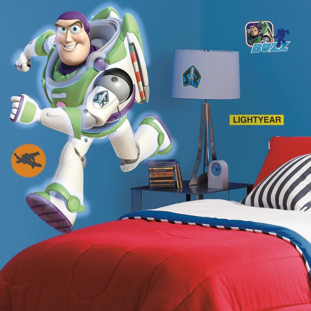 Buzz Lightyear toy story Muursticker Buzz Lightyear toy story Muursticker