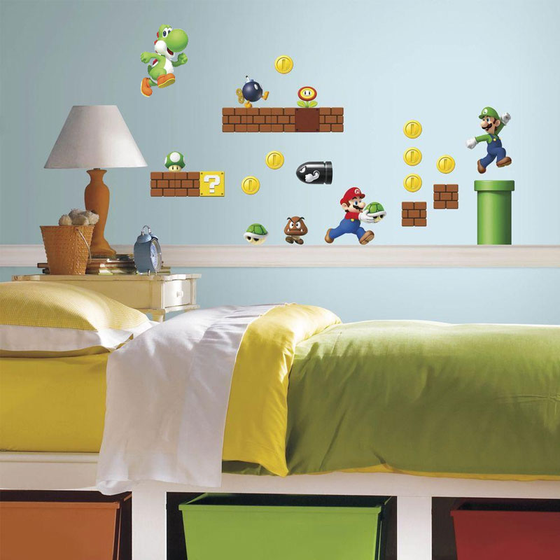 Super-Mario-muurstickers Super-Mario-muurstickers