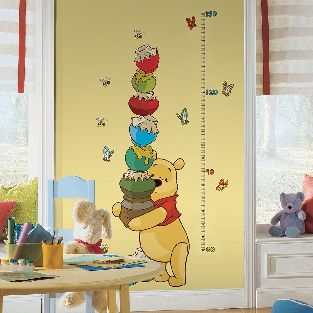 winnie-de-poeh-groeimeter-muursticker winnie-de-poeh-groeimeter-muursticker