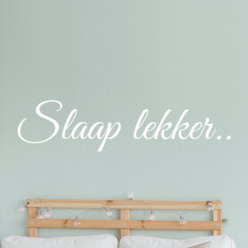 muursticker-slaap-lekker-welterusten-slaapkamer-wandsticker