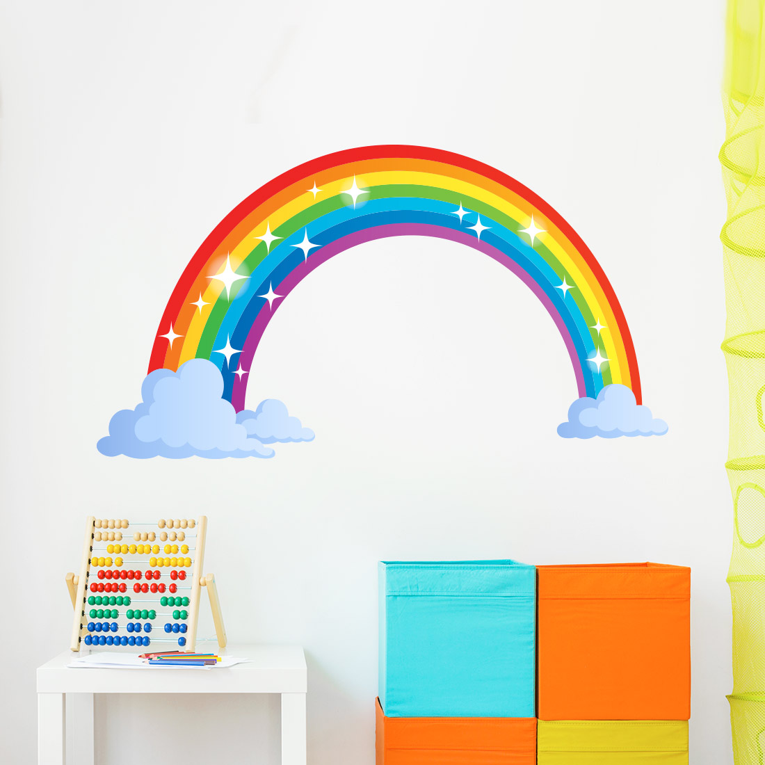 regenboog-muursticker-kinderkamer regenboog-muursticker-kinderkamer
