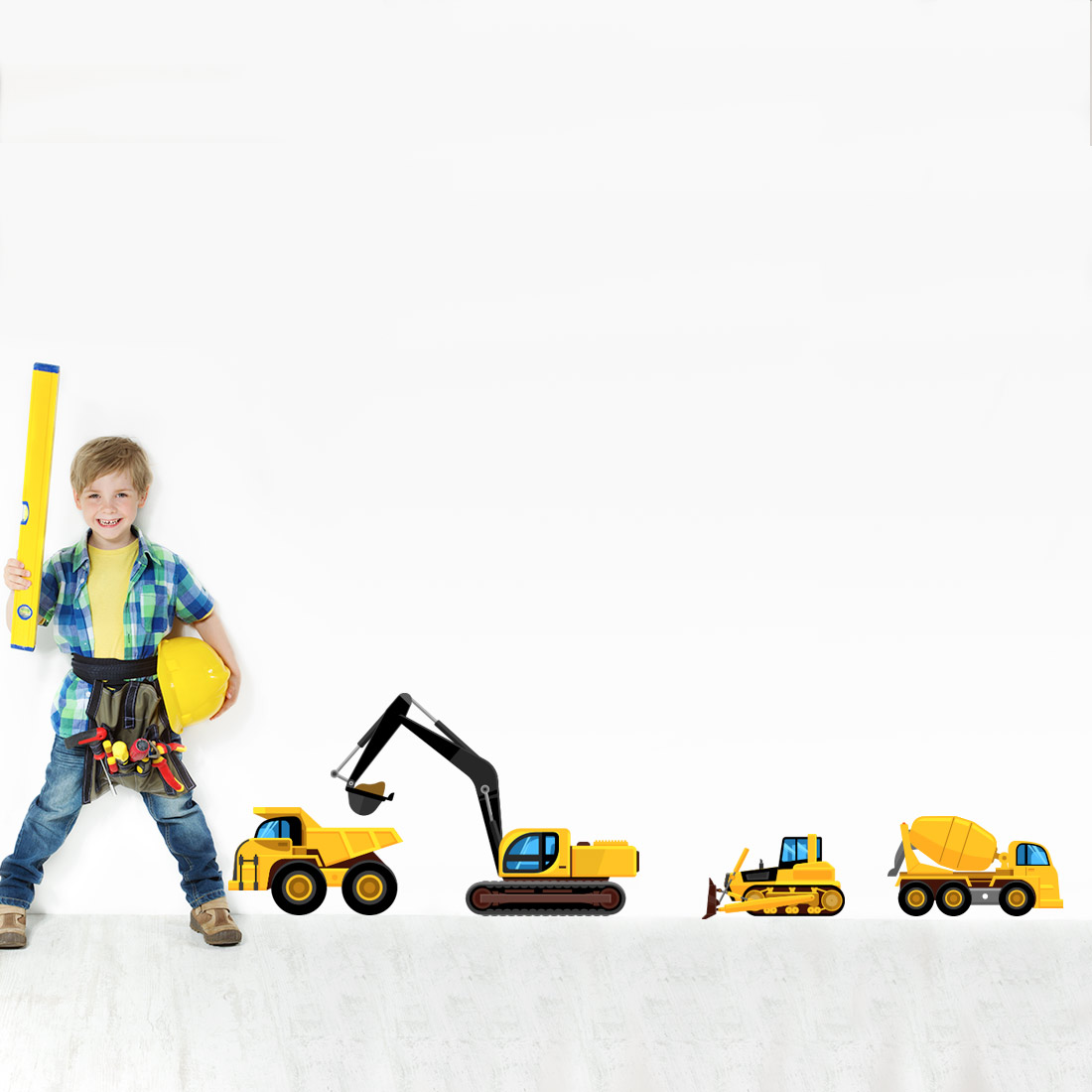 muursticker-werkvoertuigen-kraan-shovel-werk-voertuig-full-colour-heftruck muursticker-werkvoertuigen-kraan-shovel-werk-voertuig-full-colour-heftruck