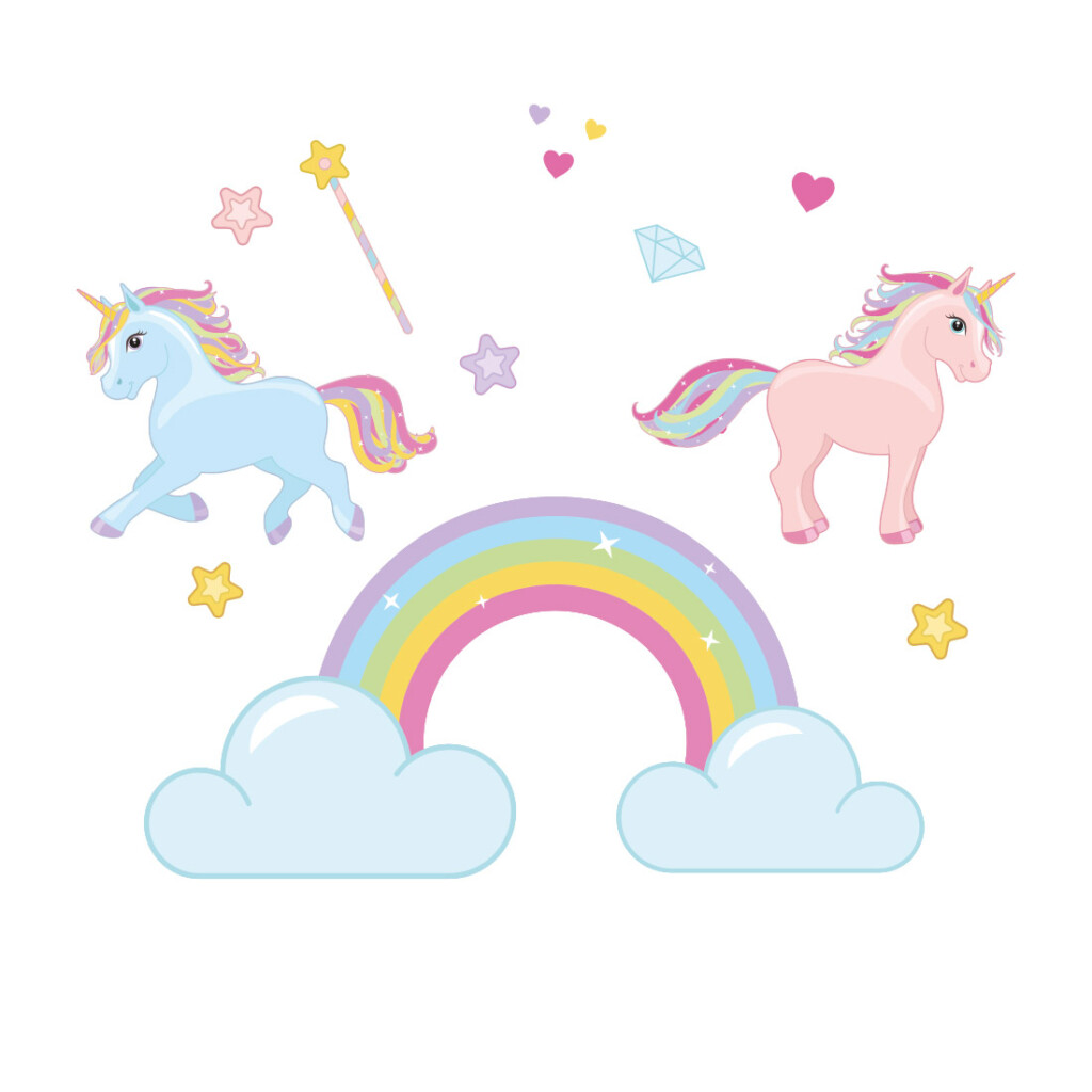 unicorns-muurstickers unicorns-muurstickers