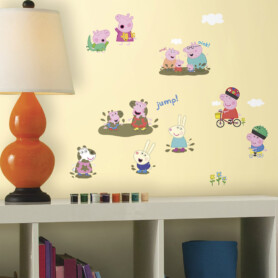 Peppa Pig Muursticker