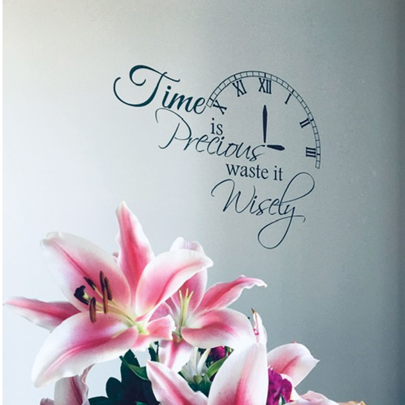 time-is-precious-waste-it-wisely-woonkamer-interieur-sticker-wandsticker-ideeen-inpsiratie-muurdecoratie time-is-precious-waste-it-wisely-woonkamer-interieur-sticker-wandsticker-ideeen-inpsiratie-muurdecoratie