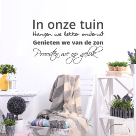 TUINSTICKER-TEKST-TUIN-MUUR-HOUT-STICKER-HOUTSTICKER-VERF TUINSTICKER-TEKST-TUIN-MUUR-HOUT-STICKER-HOUTSTICKER-VERF