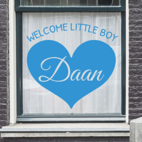 geboorstesticker-jongen-welcome-little-boy geboorstesticker-jongen-welcome-little-boy