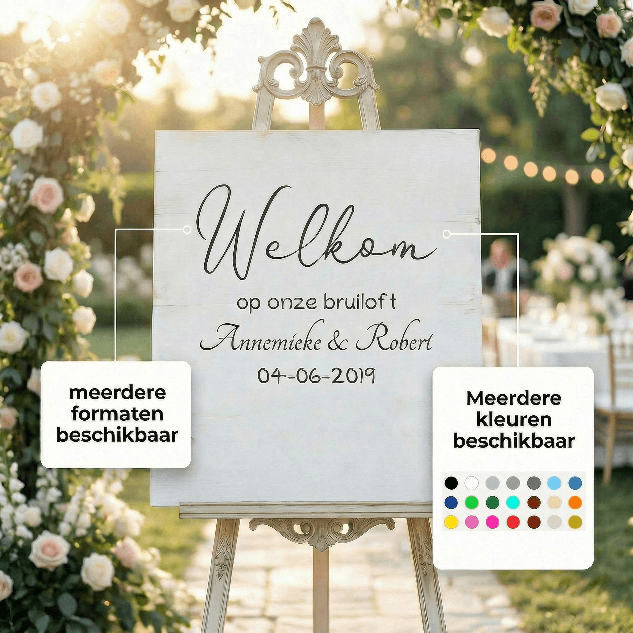 welkom-op-onze-bruiloft-sticker-hout-raam-muur-trouwsticker welkom-op-onze-bruiloft-sticker-hout-raam-muur-trouwsticker