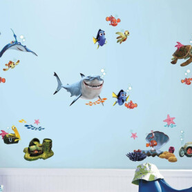Finding-Nemo-Muursticker1 Finding-Nemo-Pixar-Disney-Dory-