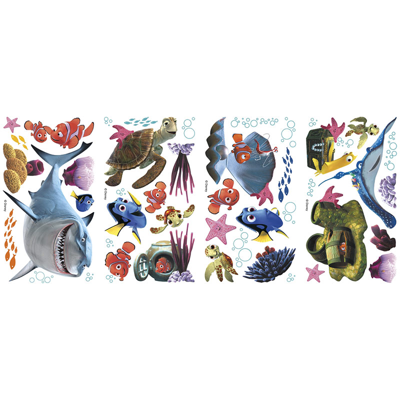 Finding-Nemo-Muursticker2 Finding-Nemo-Pixar-Disney-Dory-