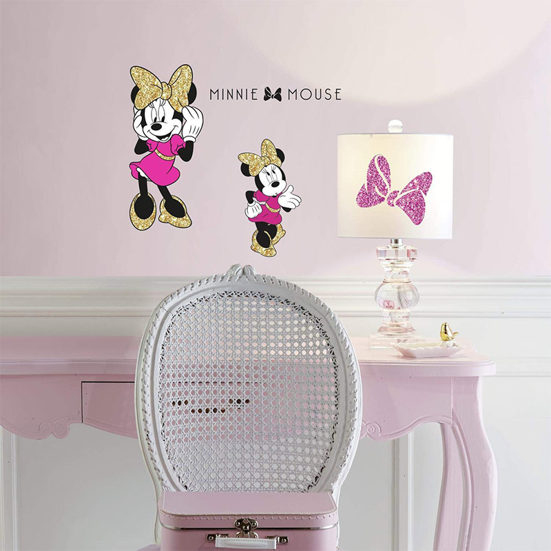 Minni-Mouse-1-Muursticker Disney-Minni-Mouse-muis-muursticker