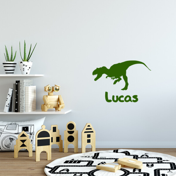 muursticker-dino-eigen-naam-dinosaurus muursticker-dino-eigen-naam-dinosaurus