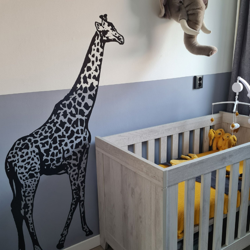 muursticker giraffe dieren afrikaanse jungle muursticker giraffe dieren afrikaanse jungle