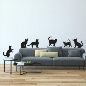 muursticker-katten-poesen-deursticker-woonkamer-diy-ideen-leuk muursticker-katten-poesen-deursticker-woonkamer-diy-ideen-leuk