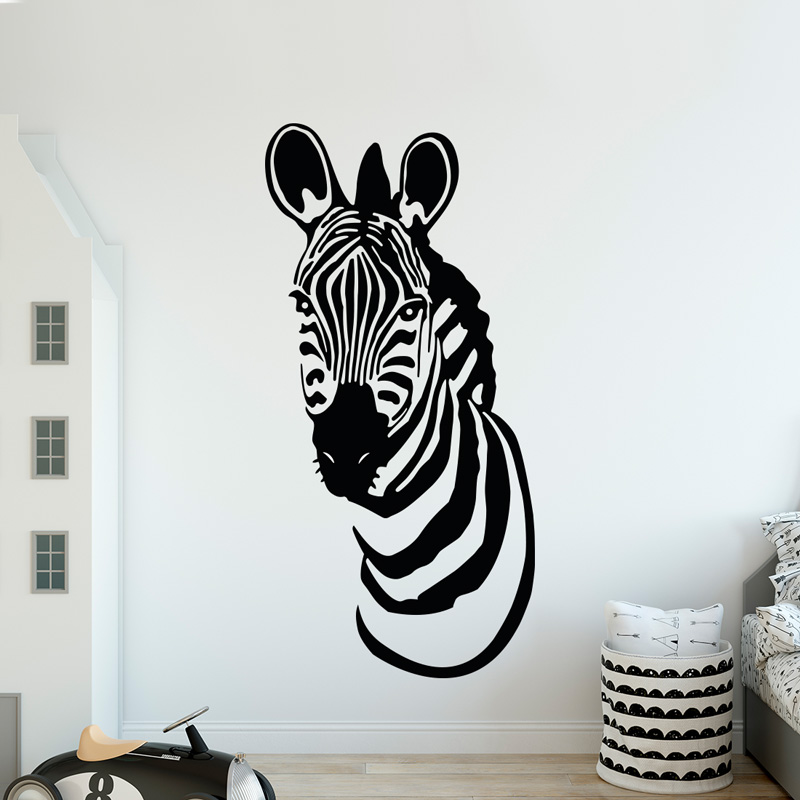 muursticker-zebra-kinderkamer muursticker-zebra-kinderkamer