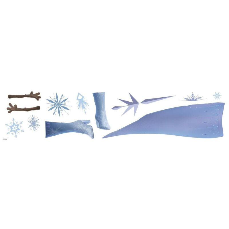 Frozen-2-Elsa-olaf-3 Muursticker Frozen 2 Elsa & Olaf - Afbeelding 3