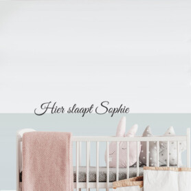 hier-slaapt-naamsticker-babykamer-kinderkamer-halve-muur-geverfd-diy-inspiratie-leuk-sierletter-sticker hier-slaapt-naamsticker-babykamer-kinderkamer-halve-muur-geverfd-diy-inspiratie-leuk-sierletter-sticker