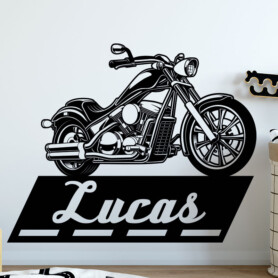 muursticker-motor-met-naam-harley-davidson-zwart-kinderkamer-ideeen-leuk-diy-goedkoop muursticker-motor-met-naam-harley-davidson-zwart-kinderkamer-ideeen-leuk-diy-goedkoop