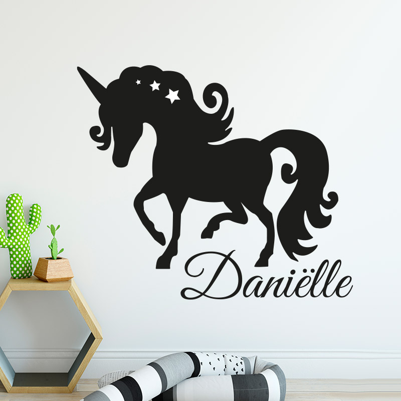 muursticker unicorn met naam kinderkamer babykamer inspiratie zwart wit ideeen muursticker unicorn met naam kinderkamer babykamer inspiratie zwart wit ideeen