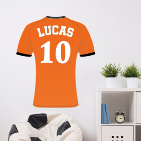 muursticker-voetbalshirt-met-naam-nummer-oranje-nederlands-elftal muursticker-voetbalshirt-met-naam-nummer-oranje-nederlands-elftal