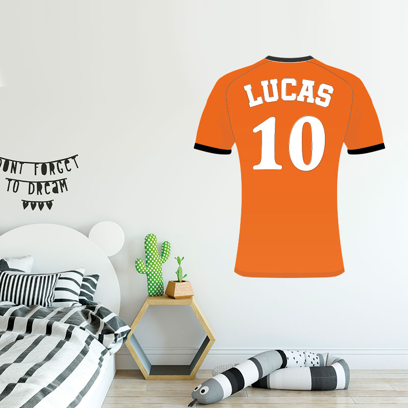 muursticker-voetbalshirt-naam-oranje-nederland-elftal-nummer muursticker-voetbalshirt-naam-oranje-nederland-elftal-nummer