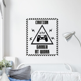Caution-gamer-at-work Caution-gamer-at-work