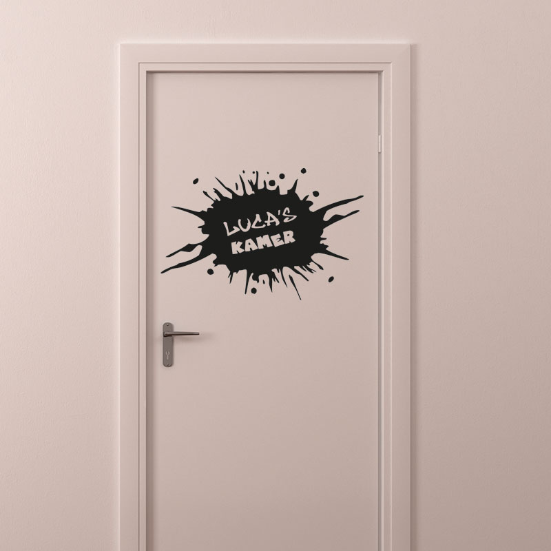 deursticker-graffiti-naamsticker-kinderkamer-stoer-ideeen-leuk-DIY deursticker-graffiti-naamsticker-kinderkamer-stoer-ideeen-leuk-DIY