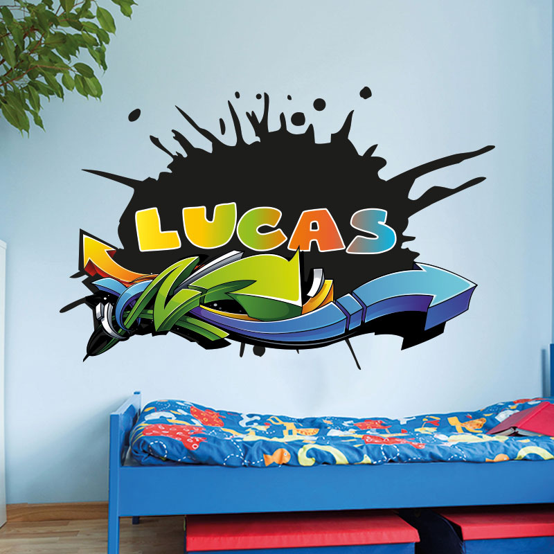 muursticker-graffiti-naam-sticker-deursticker-diy-leuke-ideeen muursticker-graffiti-naam-sticker-deursticker-diy-leuke-ideeen