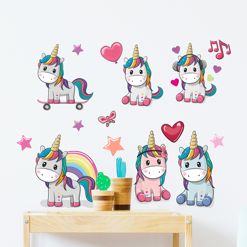 muursticker-unicorns-set-kleurrijk-eenhoorn-babykamer-ideeen-diy-stikkers-kinderkamer-liefde-sterren-hartjes muursticker-unicorns-set-kleurrijk-eenhoorn-babykamer-ideeen-diy-stikkers-kinderkamer-liefde-sterren-hartjes